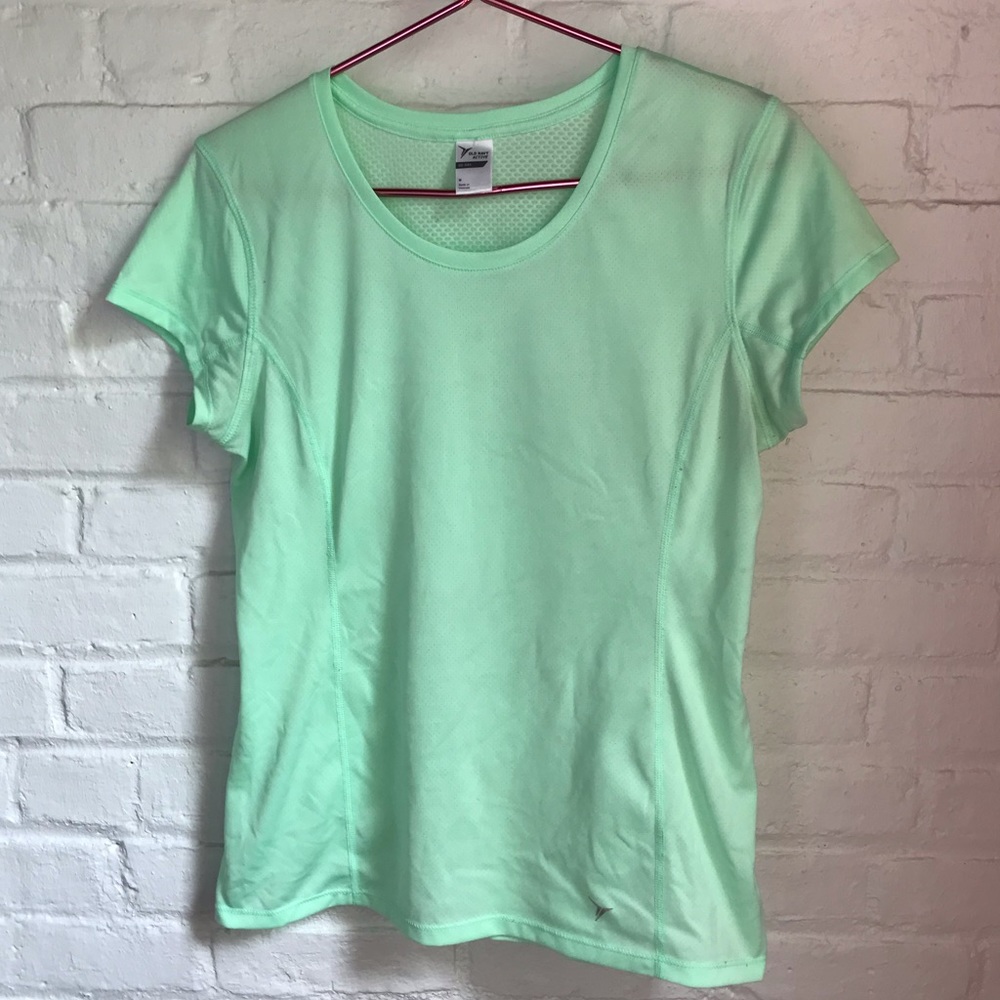 Old Navy Mint Green Workout Top